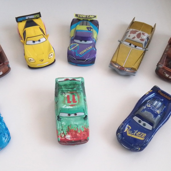 Disney Pixar Diecast Cars Lot Of 8 various Cars