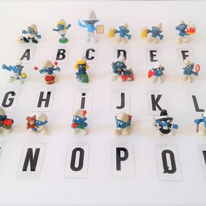 Pick the one you love!!! Vintage Smurf figurine pvc 1980&#39;S