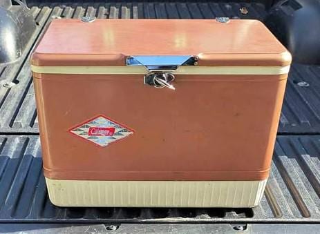 Vintage 1960 Coleman Cooler Brown With Diamond Logo - Etsy India
