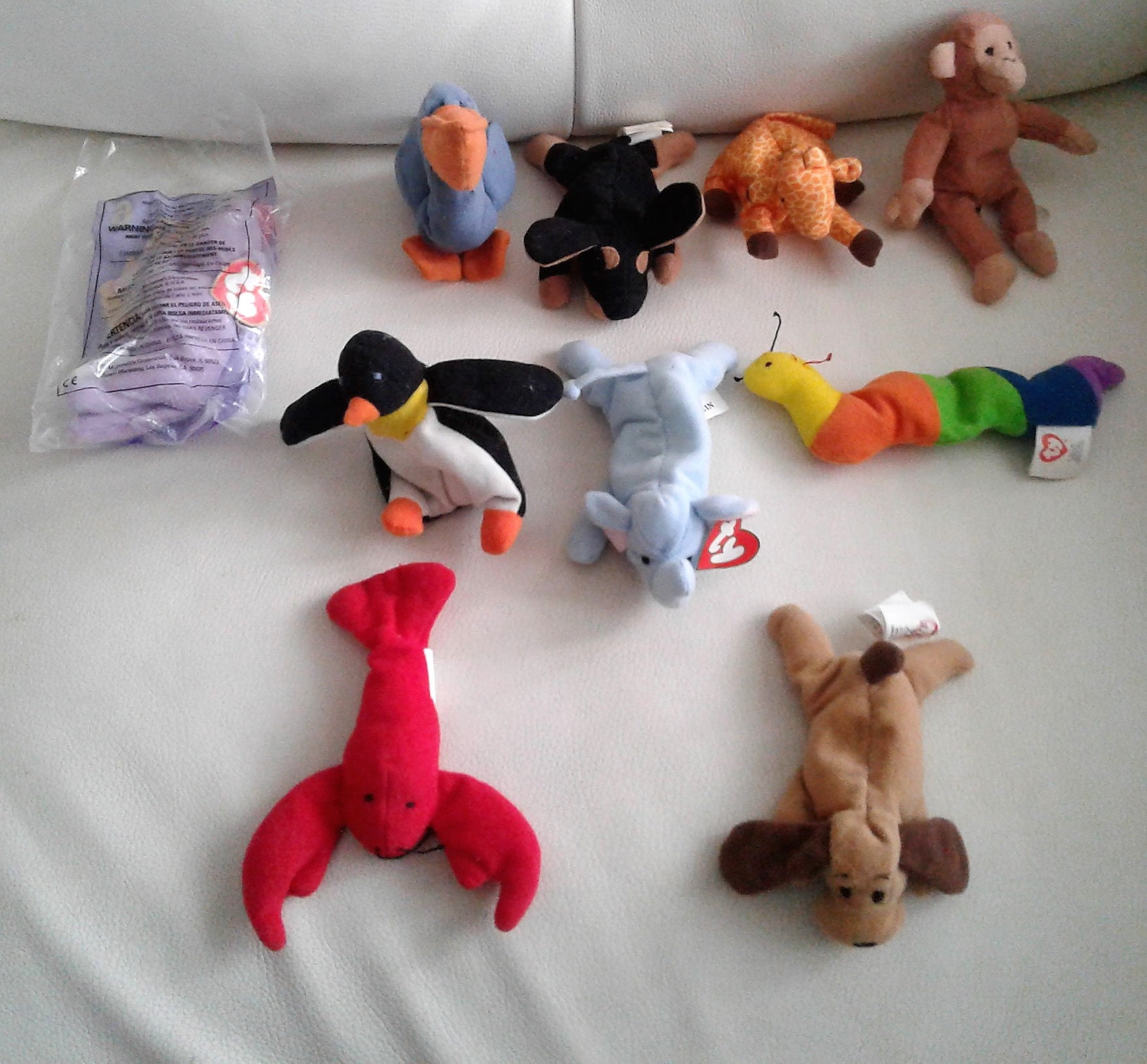 1998 mcdonalds beanie babies set