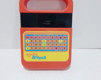 Super Speak Spell Texas Instruments Electronic Game 1990s Tested