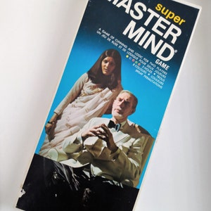 Vintage Parker Brothers Super Master Mind 1970&#39;S Blue box Rare edition 100% complete with instructions.