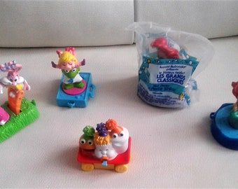 vintage 1994 Happy BIRTHDAY HAPPY MEAL McDonald's Toys Lot de 5