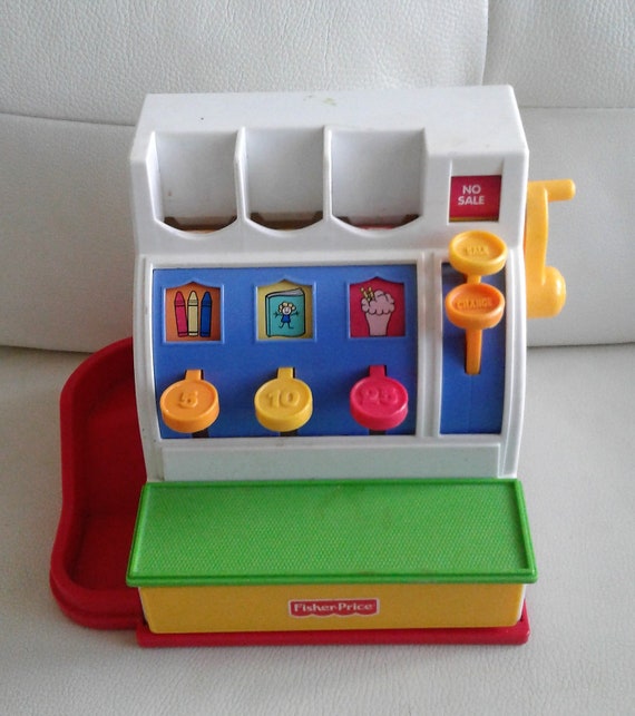 fisher price cash register coins