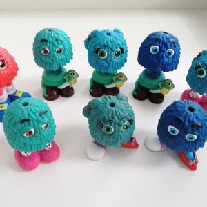 1989 McDonalds - Fry kids Gobblins Toys Happy Meal- Set of 8 differents doll Collectible!