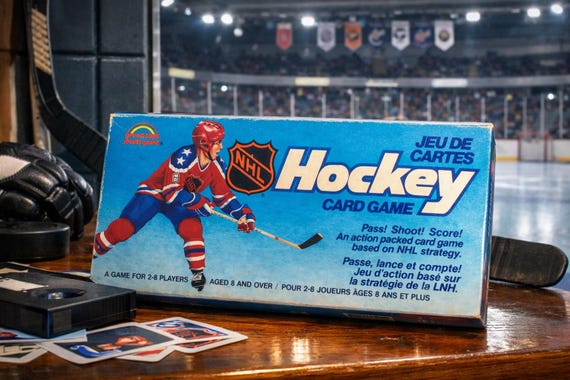 hockey cards rare Vintage 1985 NHL Card Game From Grand Toys 100% Complete Montreal Canadiens -edmonton Oilers and Hard to Find!!! Which are the most sought