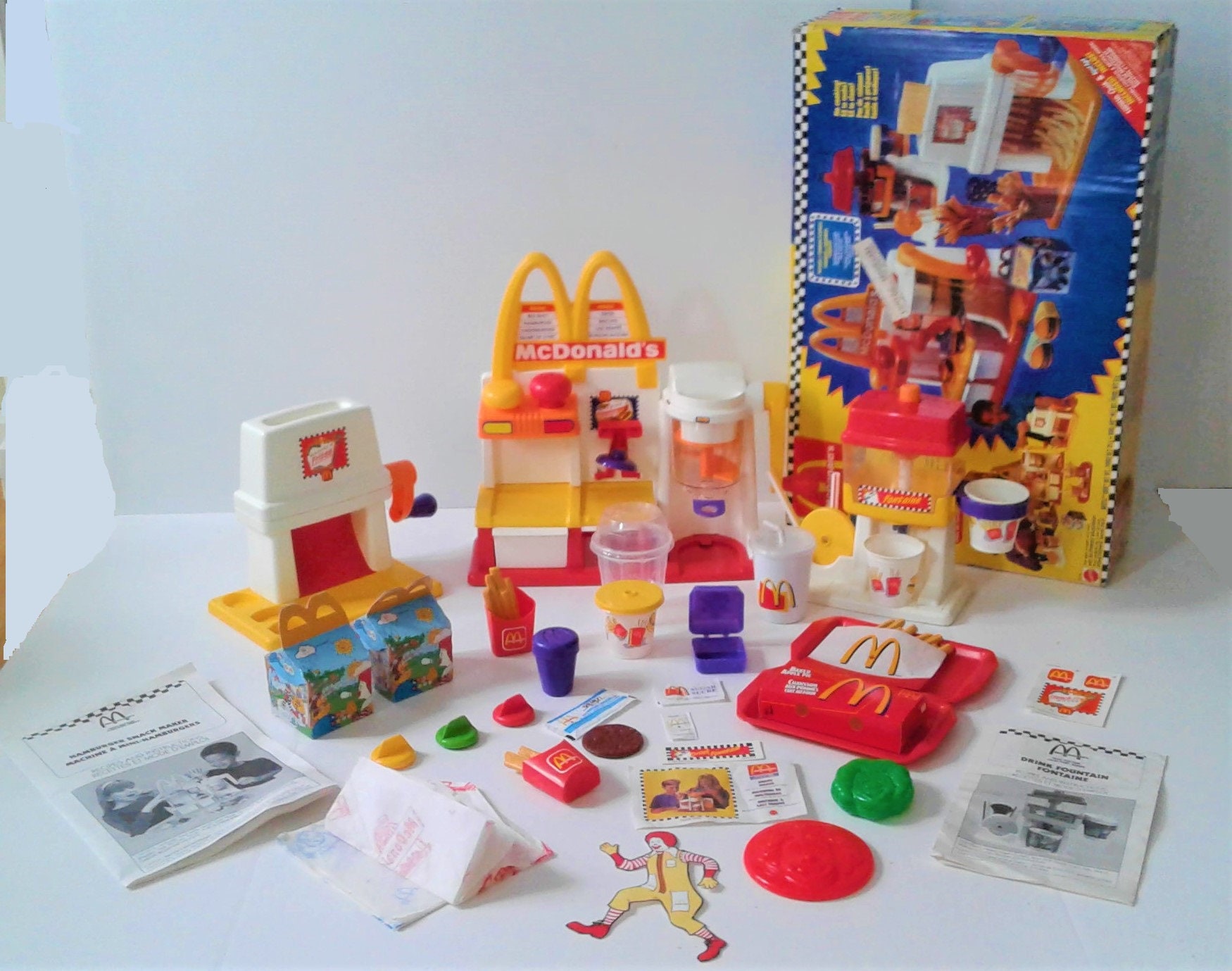 Vintage Mcdonalds Happy Meal Magic Cookie Maker Mattel 1993 Unused in Box 