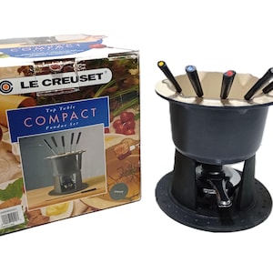 Vintage fondue le creuset - Etsy 日本