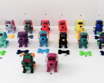 Pick the One You Love Lot of 18 Vintage Sega Mcdonald Happy Meal Toys Robo  Poo-chi Pets Dog - Etsy