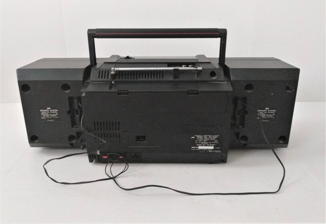 Vintage JVC Boombox AM/FM Hyper Bass Equalizer Pcv55 Auto Etsy Canada
