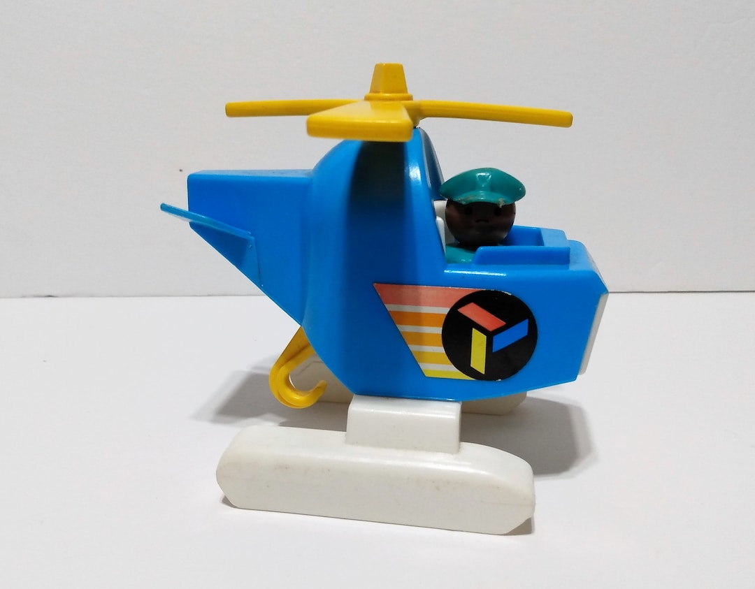 vintage Fisher price ハッピーリトルヘリコプター vintage Fisher price ハッピーリトルヘリコプター vintage