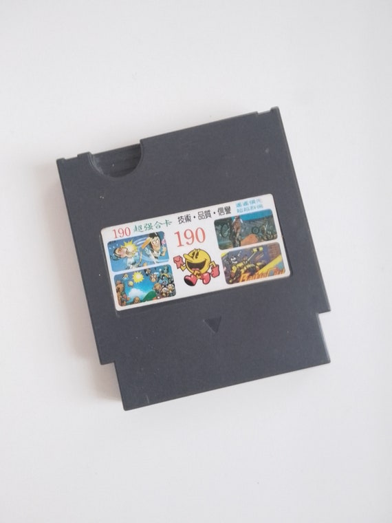 Nintendo Nes Multi Games 190 in 1 Hard to Find Wild Include