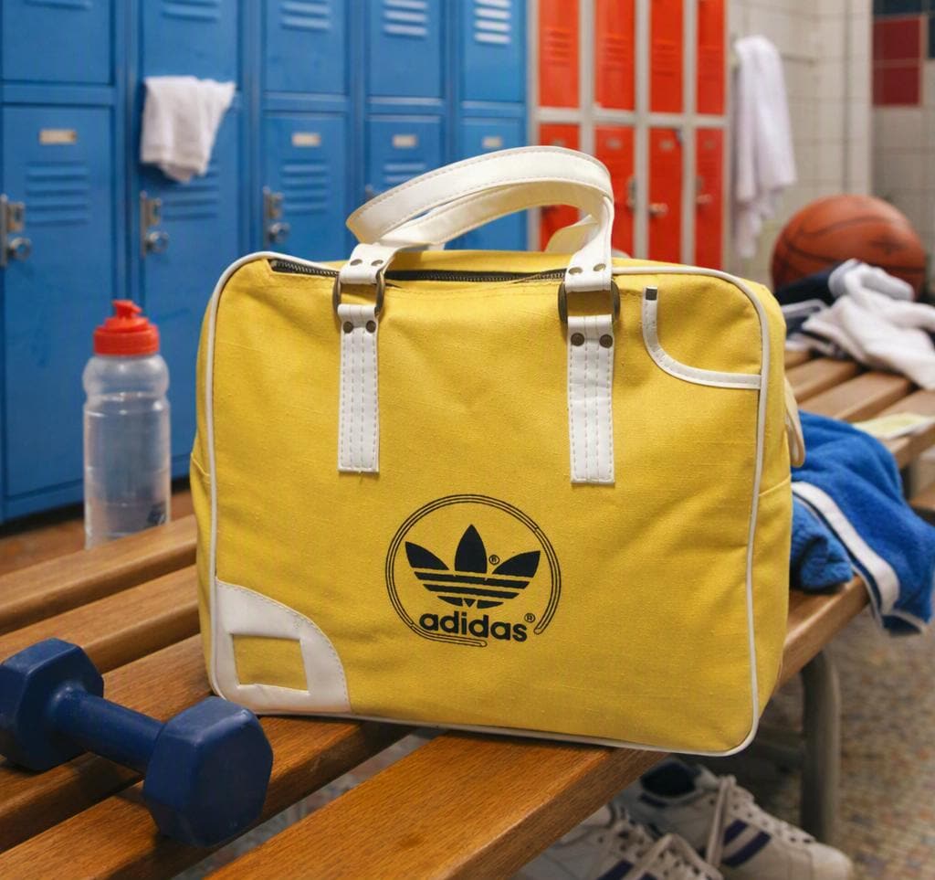 Adidas Yellow Bag - Etsy