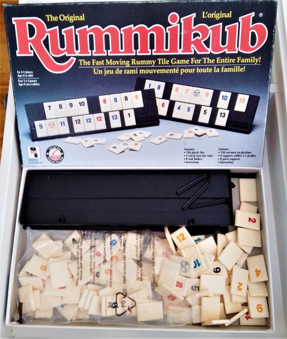 Reclame voorzichtig Mechanica Buy Vintage the Original Rummikub Tile Game Playtoy Industries Online in  India - Etsy