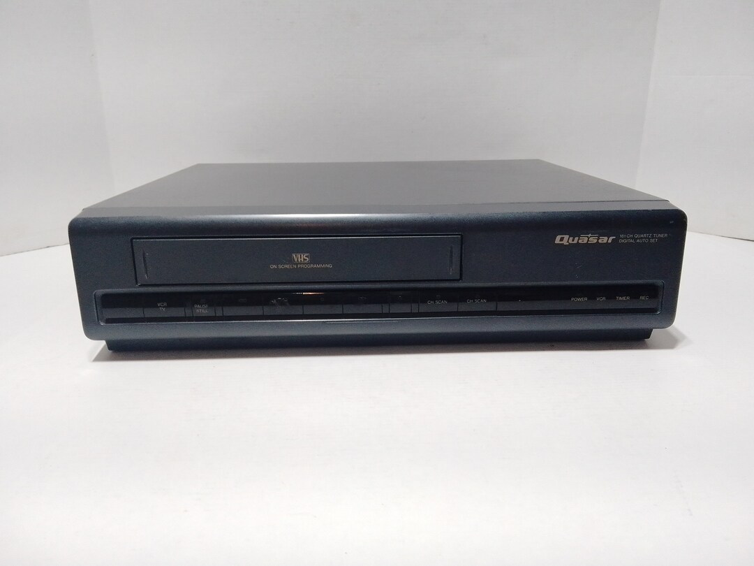 Quasar Video Cassette Recorder VHS Player Recorder VCR VH220 Etsy