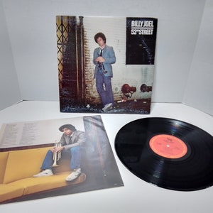 Billy Joel 52nd Street 1978 vinyl LP met innerlijke Columbia Record Canada VG+ staat