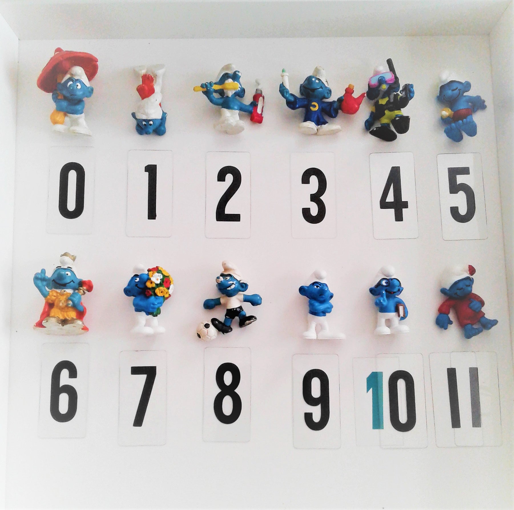 Choose the Ones You 80s Smurfs Pvc Figures Toy - Etsy