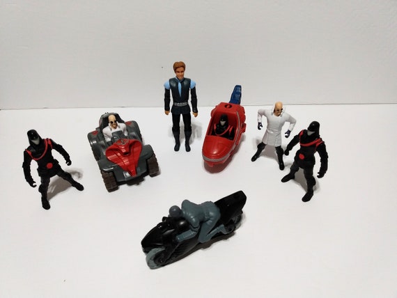 GIJOE 2体　GIジョー オマケ付き Collectible Happy Meal Mcdonald's 2004 G.I. JOE Valor Vs Venom 7