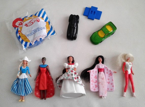 happy meal barbie hot wheels