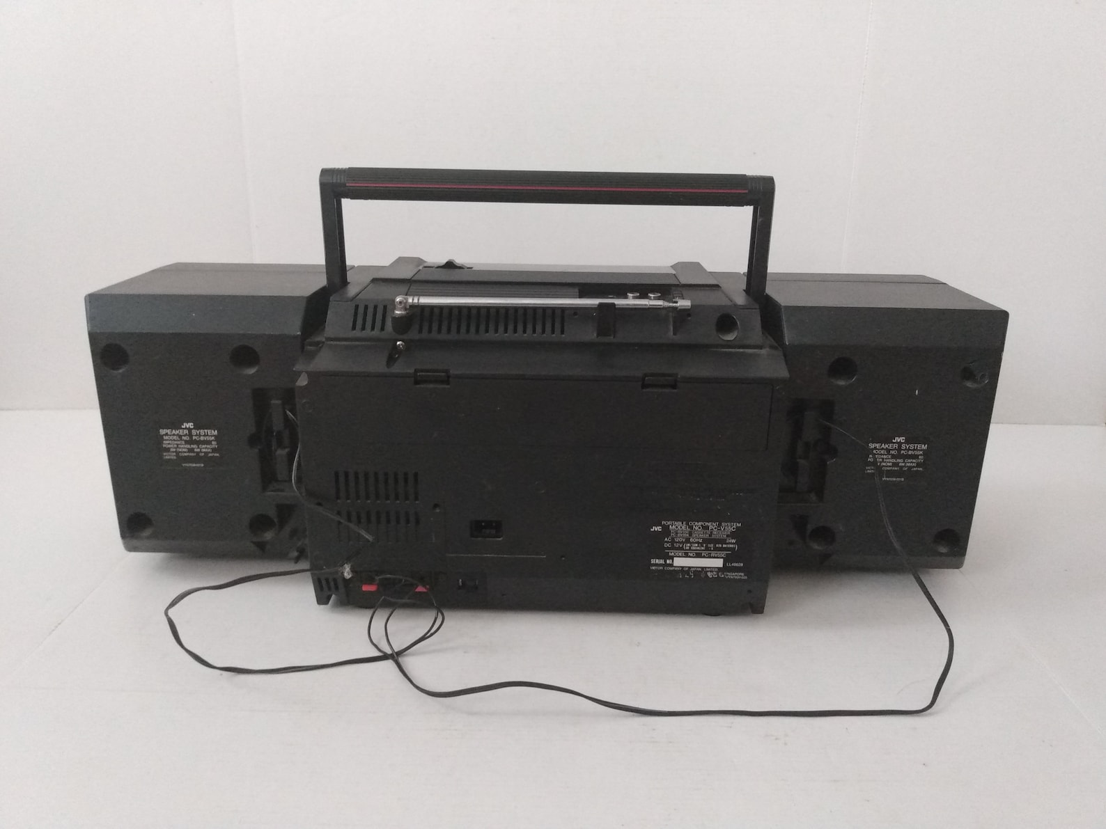 Vintage JVC Boombox AM/FM Hyper Bass Equalizer Pcv55 Auto Etsy Canada