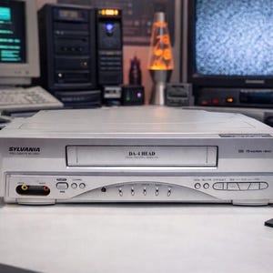 SYLVANIA C6240VF VCR Player VHS Recorder 4 Head 19 Micron Head