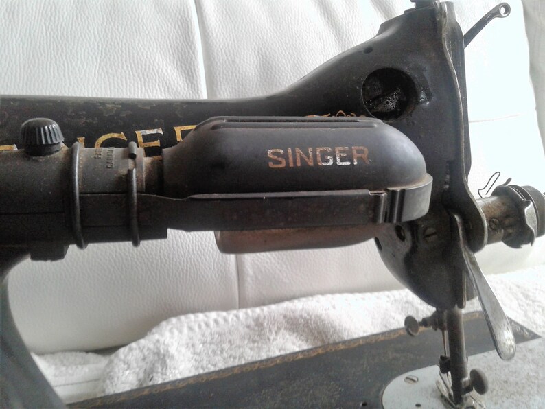 1949 Singer Sewing Machine Model BAJ38 Beautiful Vintage Etsy