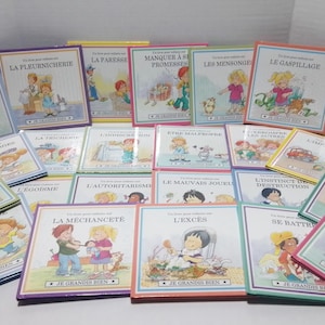 Collection de 23 livres éducatifs pour enfants Je grandis bien de Grolier