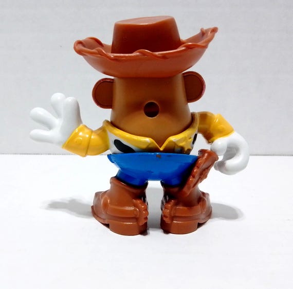 Mini Potato Woody de la película Toy story en alto