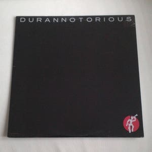 Duran Duran, Notorious [Extended Mix] USA Picture Sleeve 12 inch single Near mint