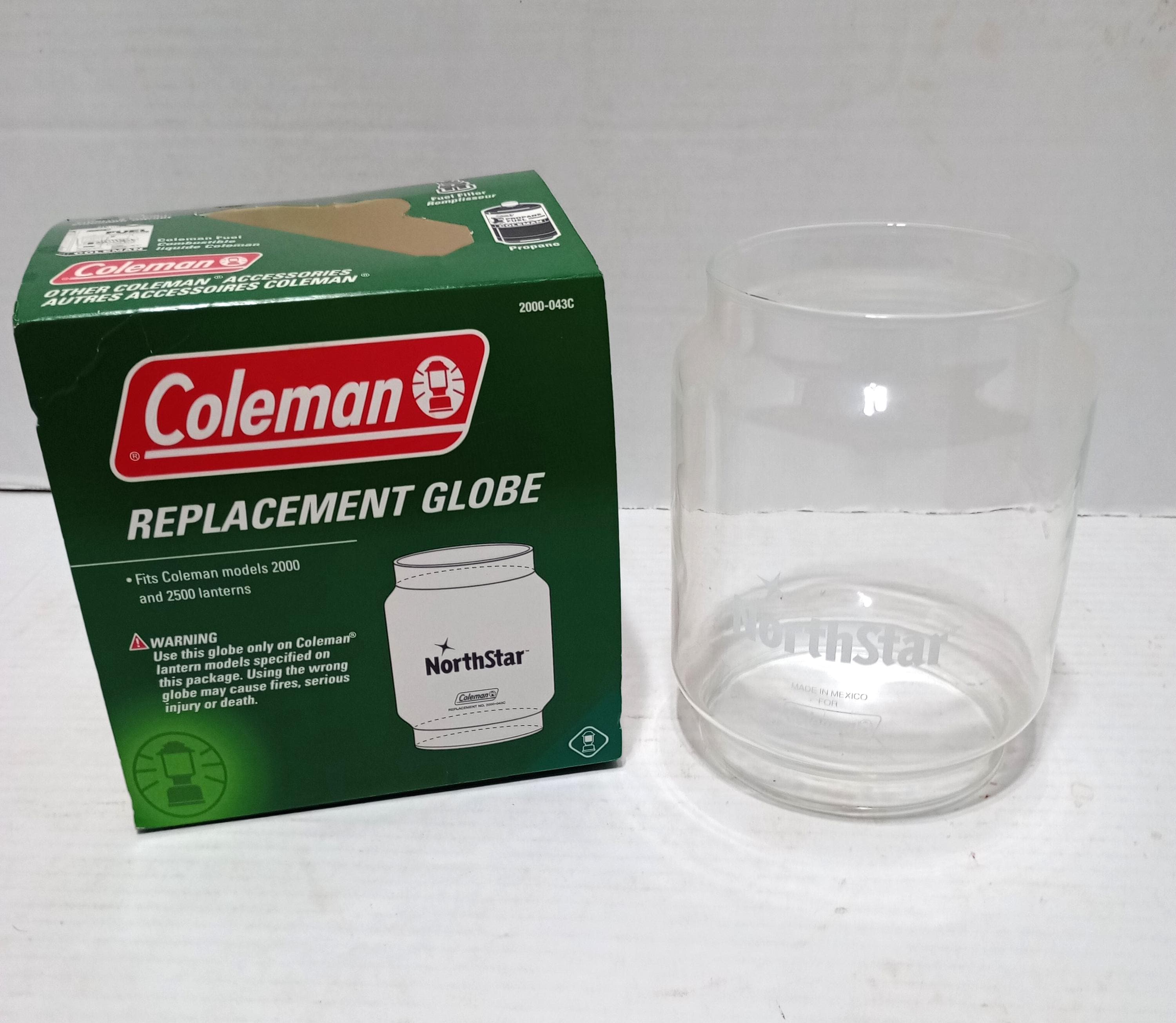 Coleman Lantern Northstar Amber Glass Globe No 2000 2500
