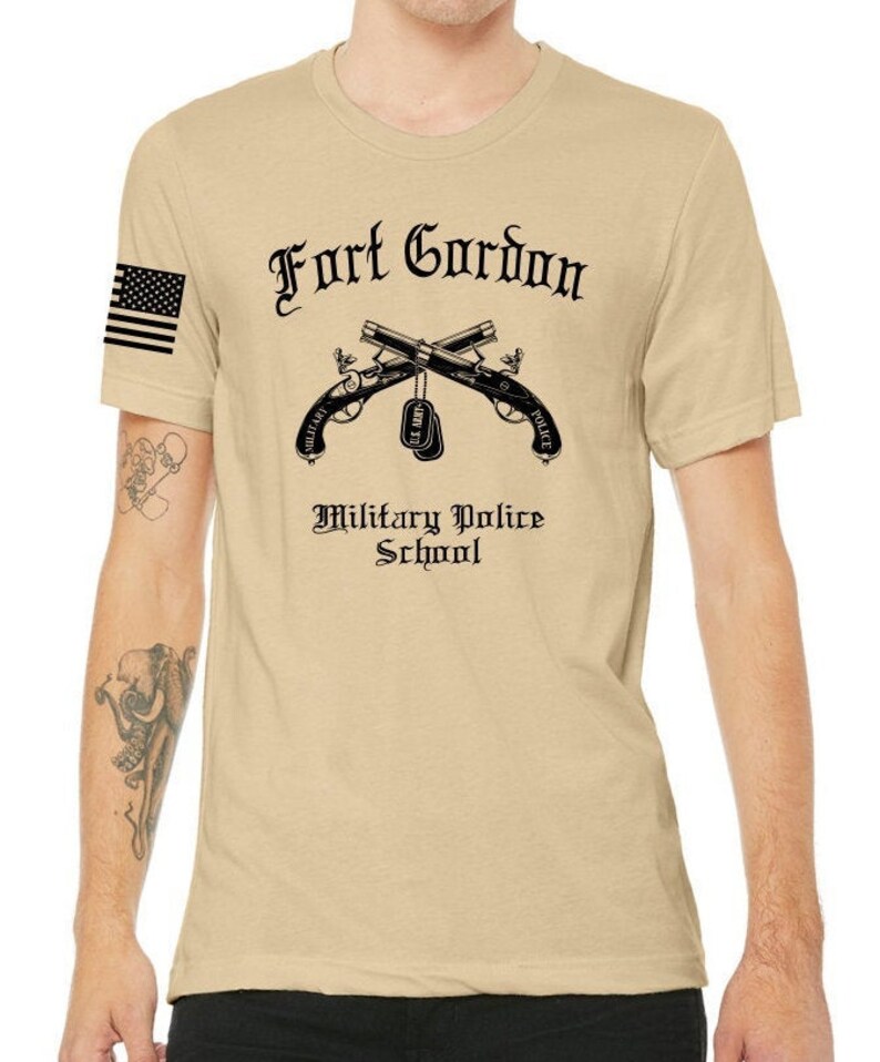 Fort Gordon Military Police School Long Sleeve T shirts Etsy