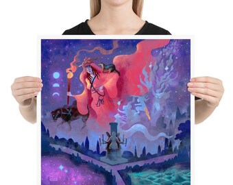 Hecate: Goddess of Magic | Art print | Goddess of Magic | Greek Mythology | Lockettopia