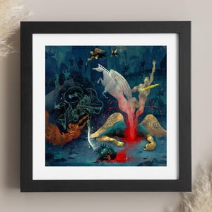 Perseus Takes the Gorgon Head | Medusa&#39;s Defeat | Pegasus Birth | Lockett Studio