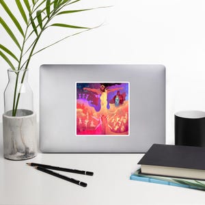 Sticker | Deities of Zeus | Greek Mythology Decor | Olympian Gods | Ancient Greece | Classic Art
