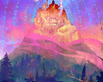 2: Mount Olympus | Sticker | Greek Mythology | Olympian Gods | Zeus | Lockettopia