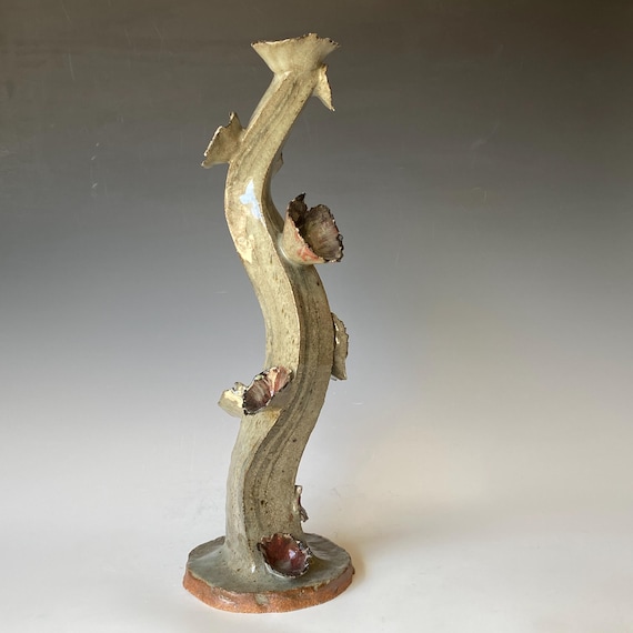 Wild Tree, Handmade Ceramic Sculpture, Home Decor, CSJN6CLR1