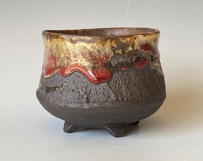 Black Mountain Tea Cup, Handmade Ceramic Tea Cup TCAG5BM27