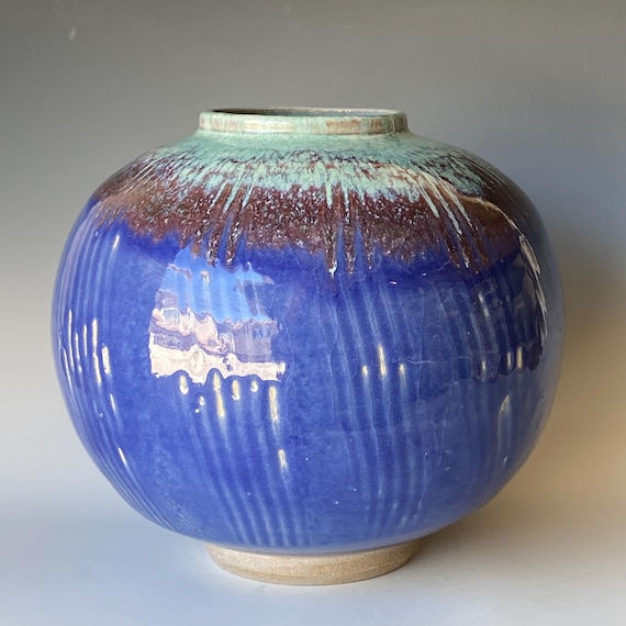 Handmade Ceramic Vessel, CVAP6BL2