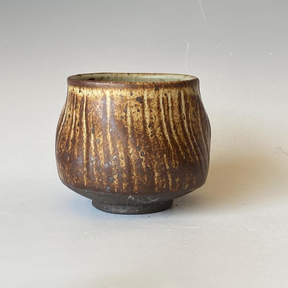 Rustic Handmade Ceramic Tea Cup, TCAG5BM33