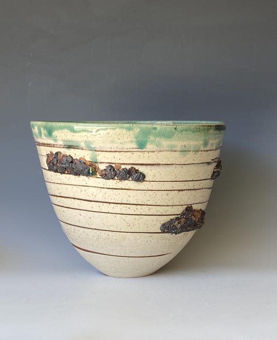 Handmade Ceramic vessel, CBAG4CLR33