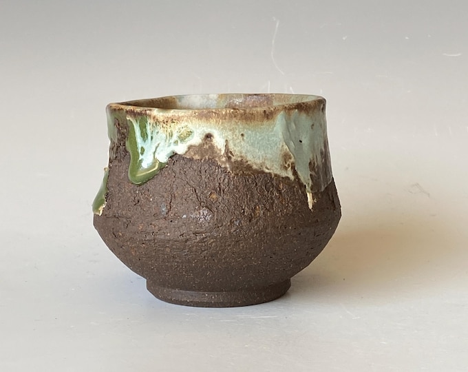 Black Mountain Tea Cup, Handmade Ceramic Tea Cup TCAG5BM29
