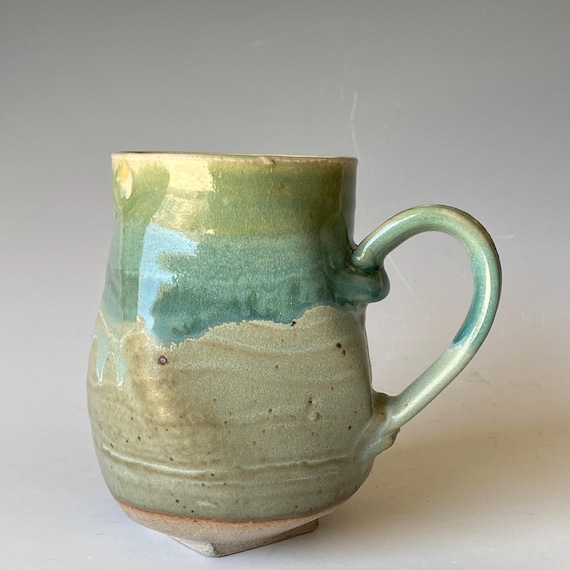 Twisted Handmade Ceramic Coffee Mug CMJN6GB18