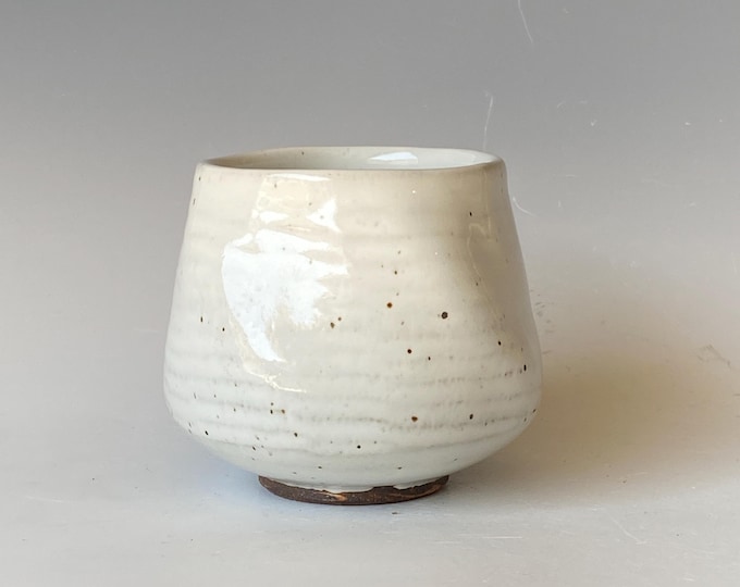 Twisted Tea Cup, Handmade Ceramic Tea Cup TCAG5GW34