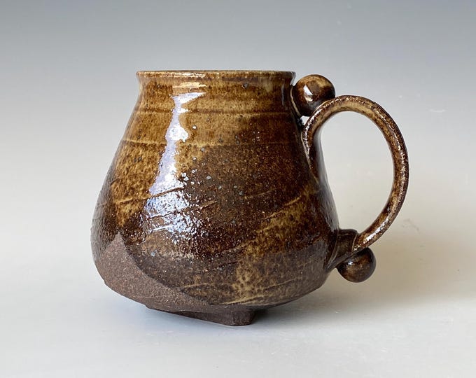 Large Handmade Mug, Ceramic Coffee Mug 18oz, CMAP5LS2