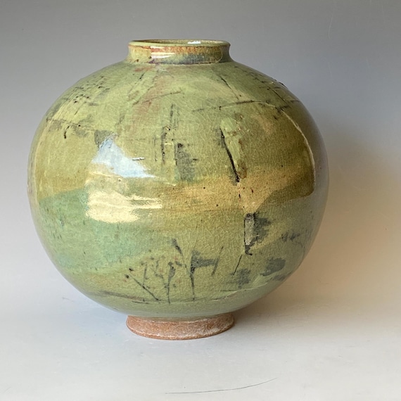 Landscape, Handmade Ceramic Vase, CVSP6AG21
