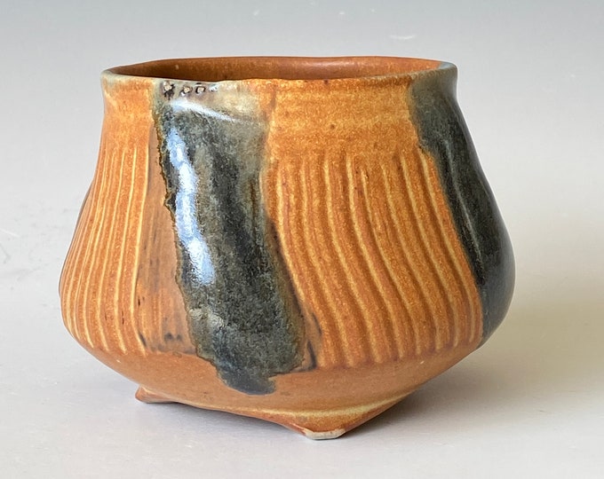 Twisted Tea Bowl Series, Handmade Ceramic Tea Bowl, CCMY4TWS29