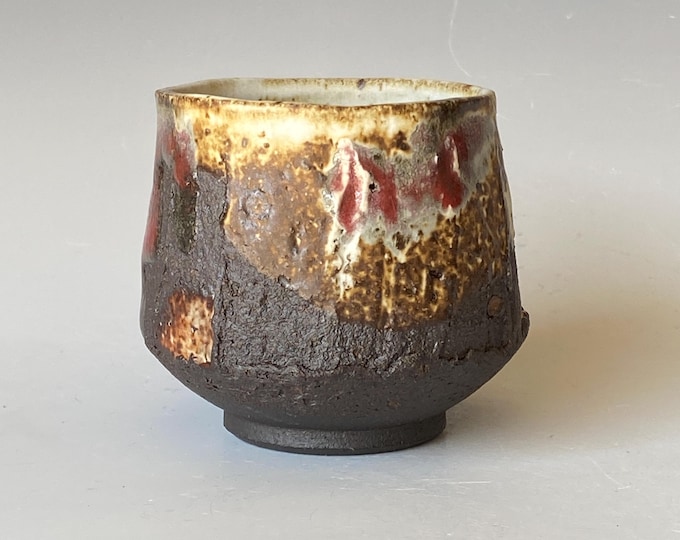 Black Mountain Tea Cup, Handmade Ceramic Tea Cup TCAG5BM22