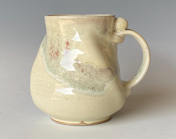 Twisted Mug Series, Handmade Coffee Mug,  CMDC4PYS3