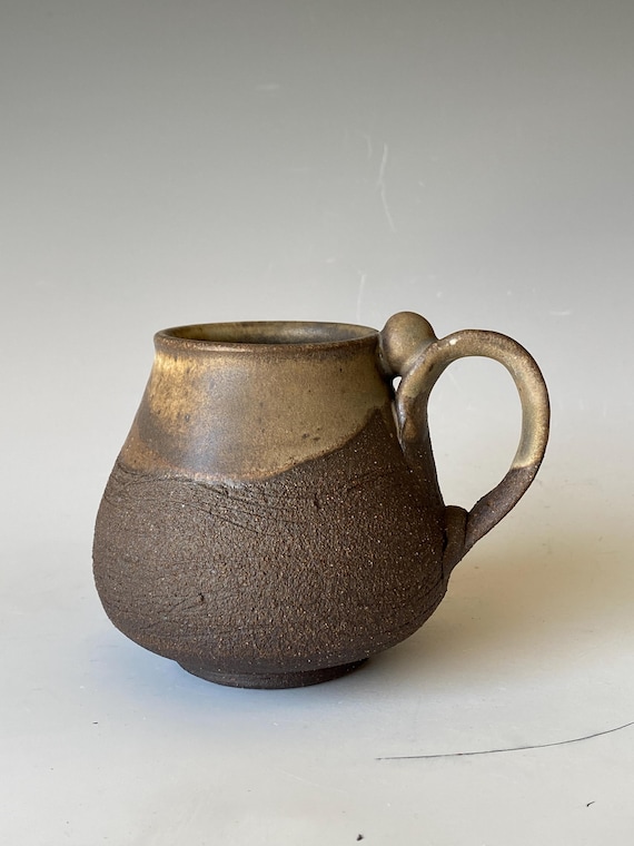 Black Mountain Mug, Handmade Ceramic Coffee Mug, CMJN6B1821
