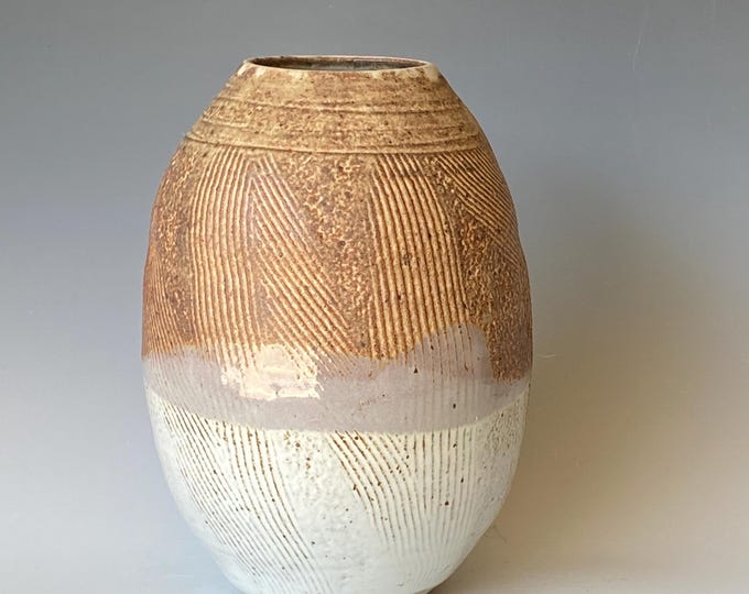 Rustic Vase, Handmade Ceramic Vase, CVOT5MAT10
